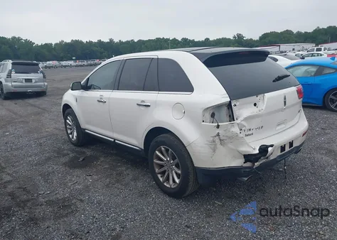 2012 Lincoln Mkx z USA, uszkodzony, nr VIN 2LMDJ6JK4CBL11967